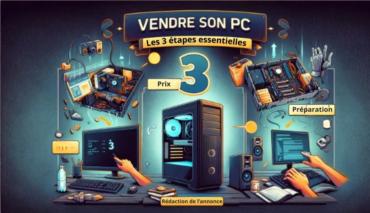 Vendre son PC : Les 3 étapes essentielles !