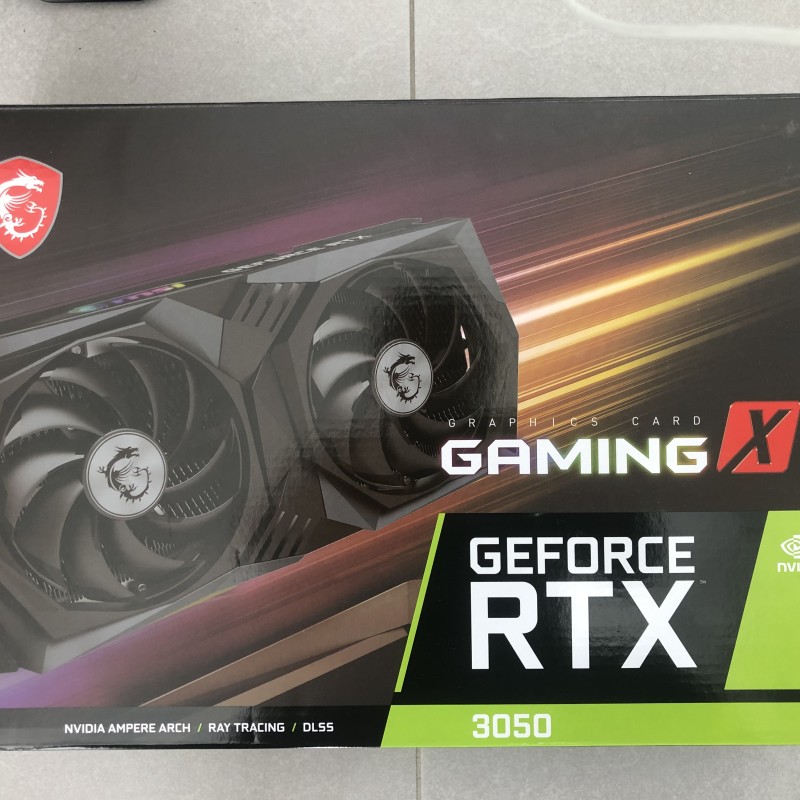 [NEUF] MSI GeForce RTX 3050 GAMING X 8G