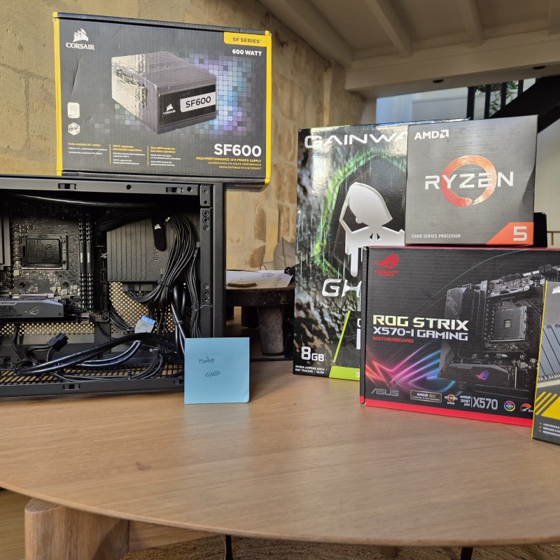 PC gaming mini ITX quasi complet (sauf SSD)