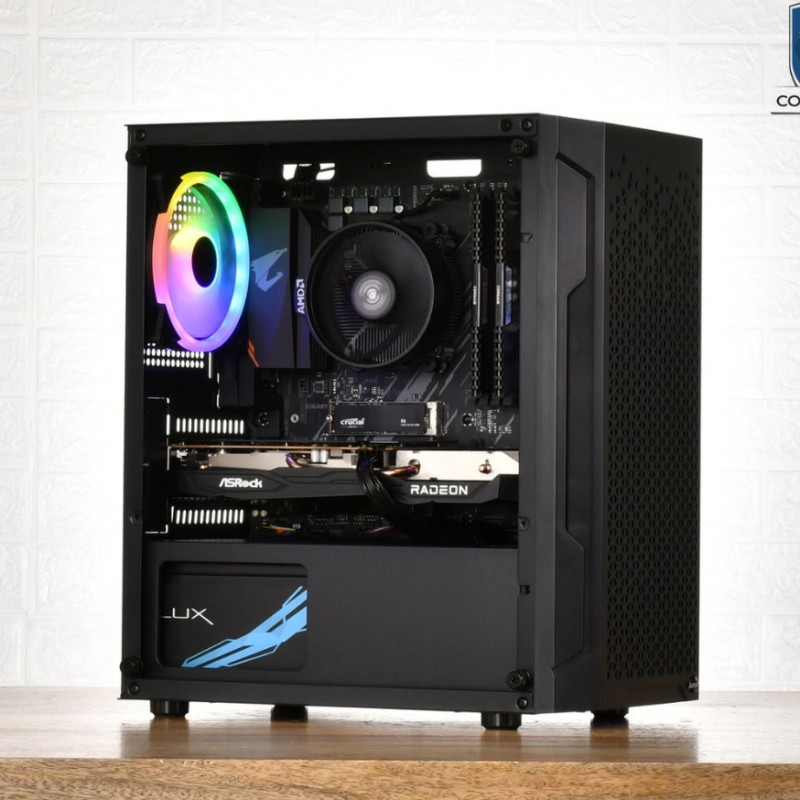 Pc gamer ryzen5 4500 rx6600 