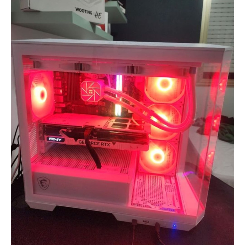 SETUP GAMING FULL WHITE