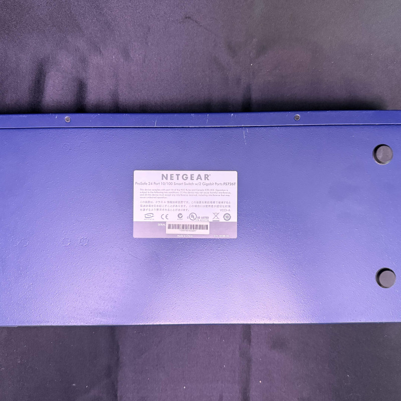 Switch Netgear ProSafe FS726T - 24 ports - Fonctionnel