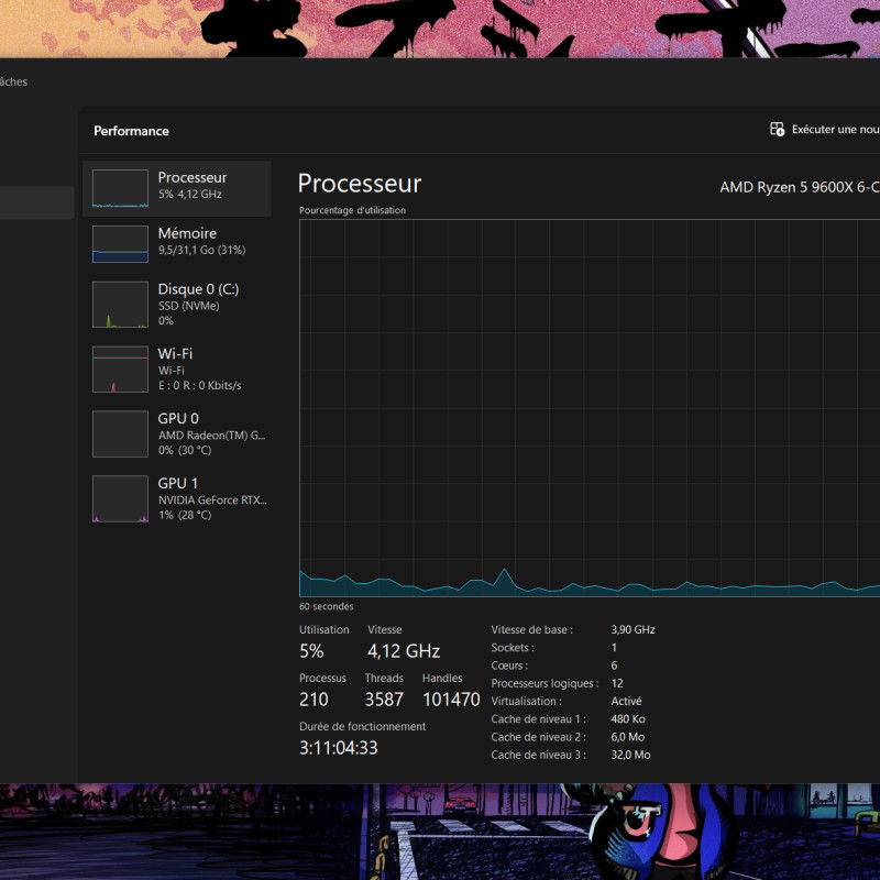 Processeur AMD Ryzen 5 9600X - Parfait état - Photo 3