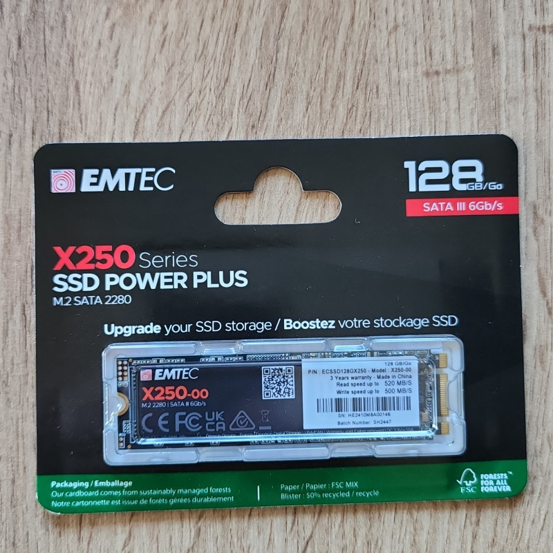 EMTEC X250 Series SSD POWER PL…
