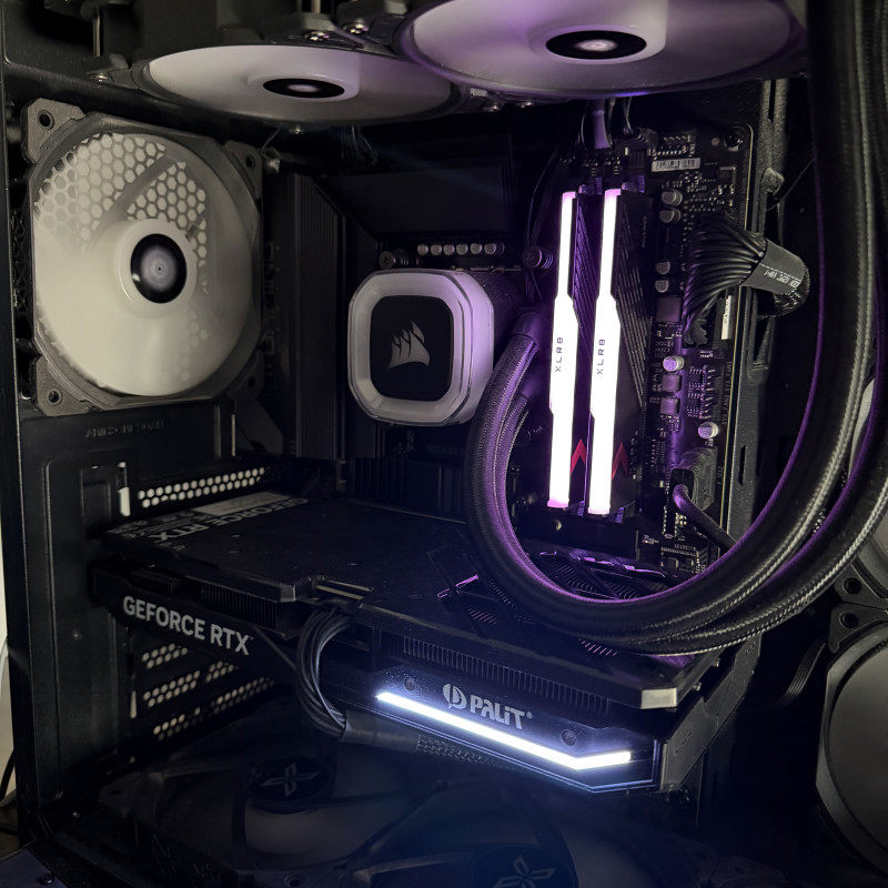 PC Gamer Aquarium RTX 4070 SUPER - i5-14400F - 32Go DDR5 - 2To SSD + Setup compl - Photo 3