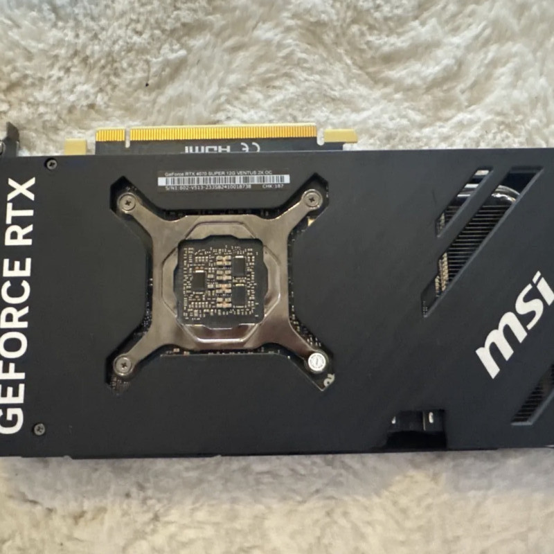 MSI RTX 4070 SUPER 12G VENTUS …