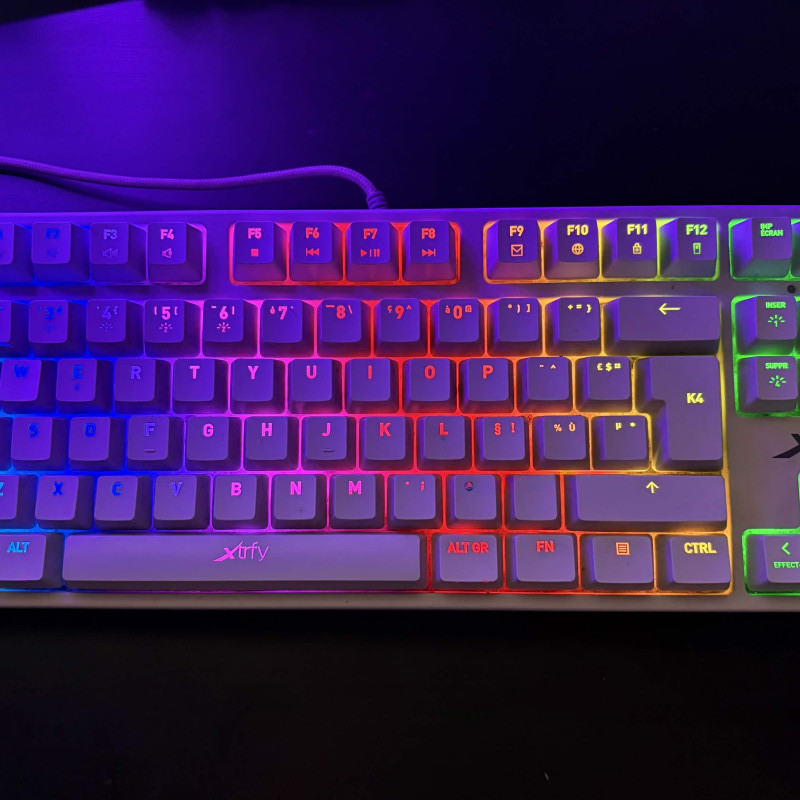 Clavier gaming Xtrfy K4 RGB TKL
