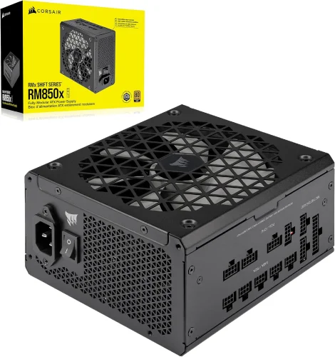 Corsair RM850x SHIFT - 850W ATX 3.1 Connectique Laterale