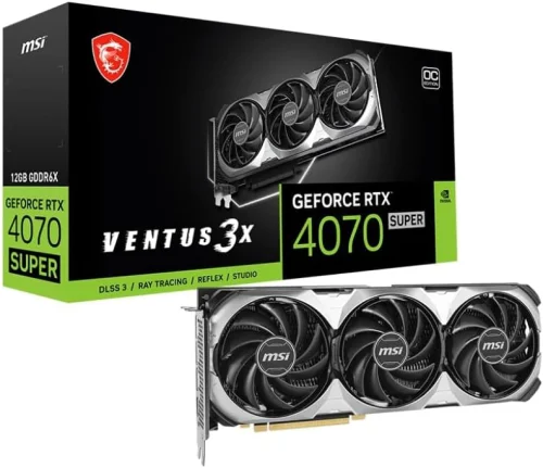 MSI GeForce RTX 4070 SUPER 12G Ventus 3X OC