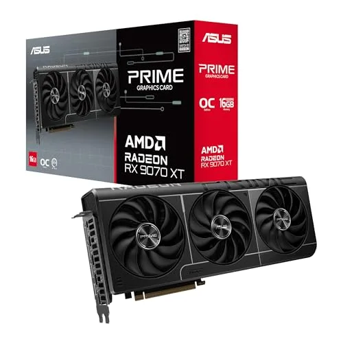 ASUS Prime Radeon RX 9070 XT 16GB GDDR6 OC Edition