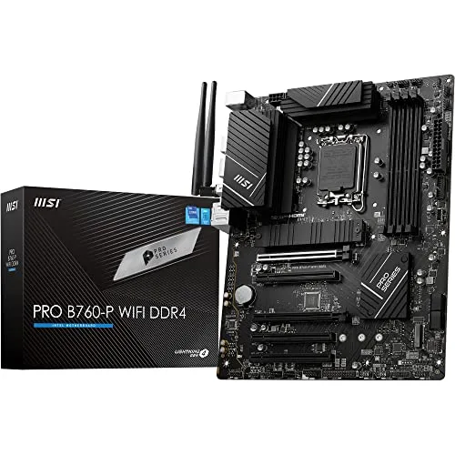 MSI Pro B760-P WiFi DDR4 - Carte Mere Intel LGA 1700