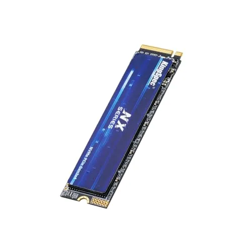 KingSpec 1To SSD M.2 NVMe 2280, PCIe Gen 3x4 NVMe SSD, Jusqu'à 3500 Mo/s, 3D NAND Flash...
