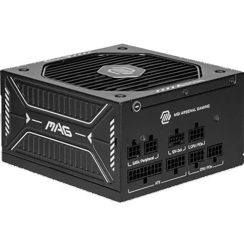 MSI MAG A650GLS PCIE5 - 650W 80+ Gold modulaire ATX 3.1