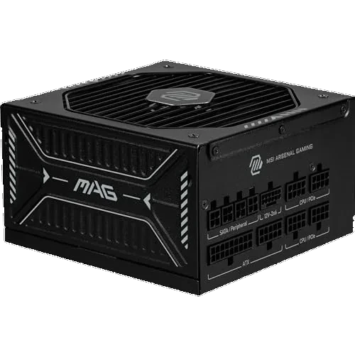 MSI MAG A1000GLS PCIE5 - 1000W 80+ Gold modulaire ATX 3.1