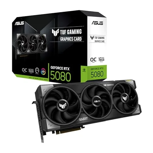 ASUS TUF Gaming GeForce RTX 5080 16GB GDDR7 OC Edition Carte Graphique