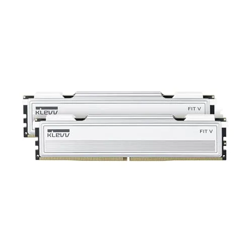 KLEVV FIT V 32GB (2X 16GB) DDR5 Gaming RAM 6000MT/s PC5-48000 Non tamponnée Non-ECC 1,3...