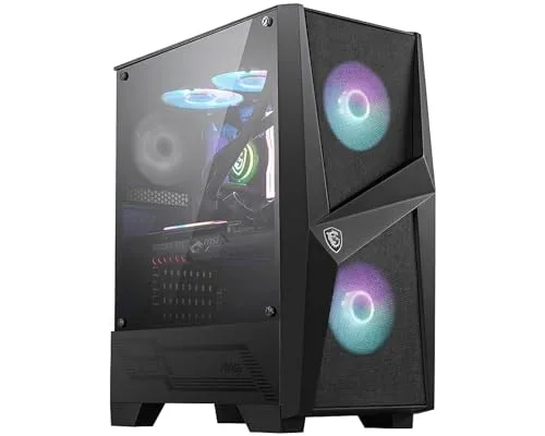 MSI MAG Forge 100R Boîtier PC Gaming ATX, Micro-ATX et Mini-ITX — boitier de la config PC gamer 500 euros