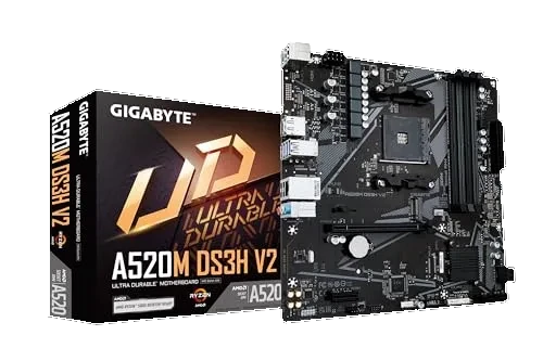 GIGABYTE A520M DS3H V2 - Carte mere AM4 micro-ATX DDR4