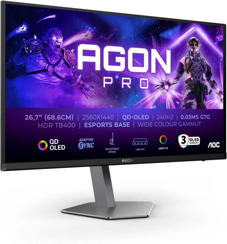 AOC AGON AG276QZD2 - QD-OLED 27" QHD 280Hz Budget