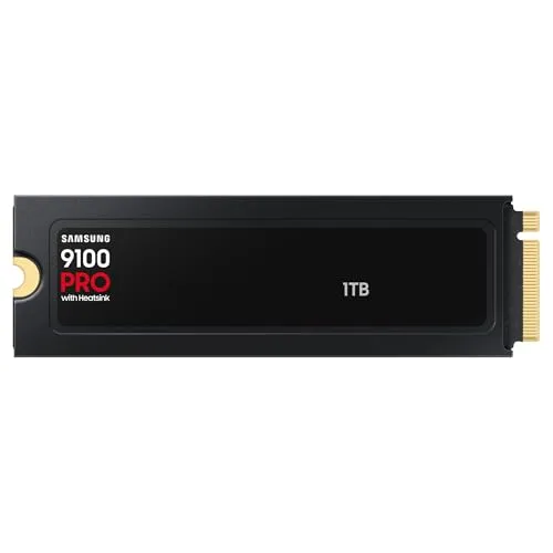 Samsung 9100 Pro 1 To avec dissipateur - SSD NVMe PCIe 5.0